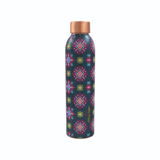 3D Textured Premium Copper Water Bottle 1000ML