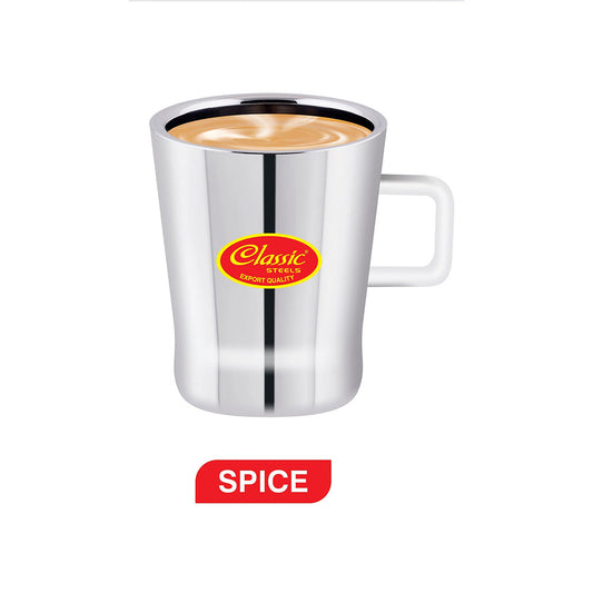 Exclusive Double Wall Spice Mug 120 ML (Pack Of 6 Pcs)