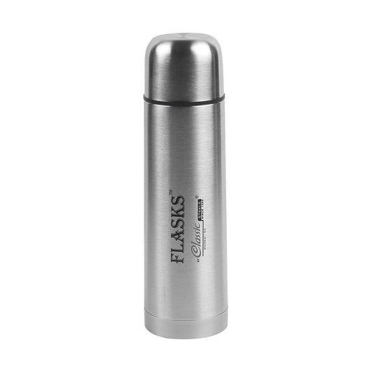 Flip Lid Flask 24 Hours Hot And Cold Vacuum Insulated Flask, Silver Thermosteel Upto 24 Hours Hot And Cold