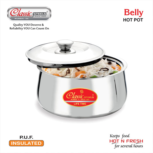 Evergreen Belly : Insulated Stainless Steel Hot Pot